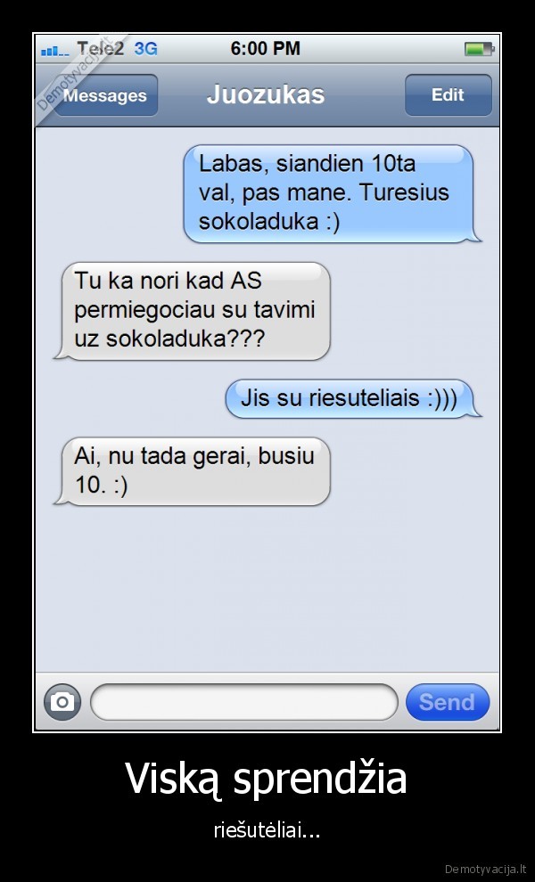 sokoladukas,kysis,permiegoti