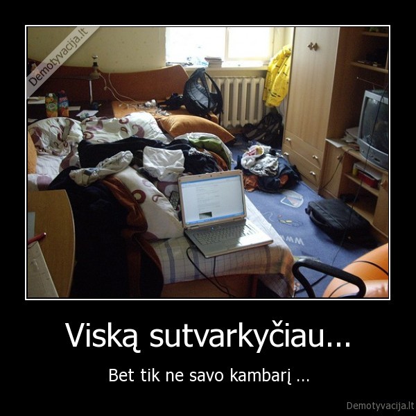 netvarkingas, kambarys