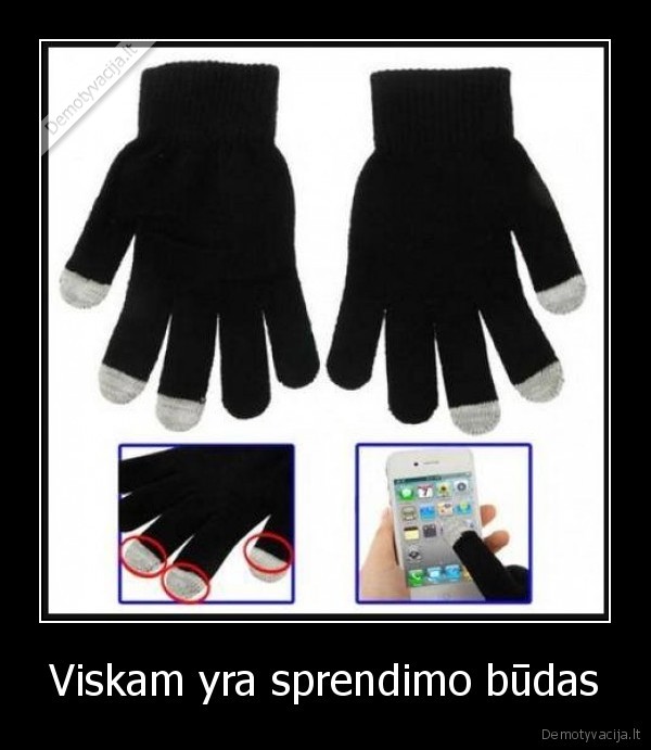 Viskam yra sprendimo būdas