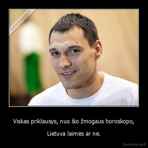 jonas, maciulis,lietuvos, rinktine,horoskopas