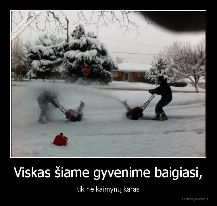 kaimynai,karas,baigiasi