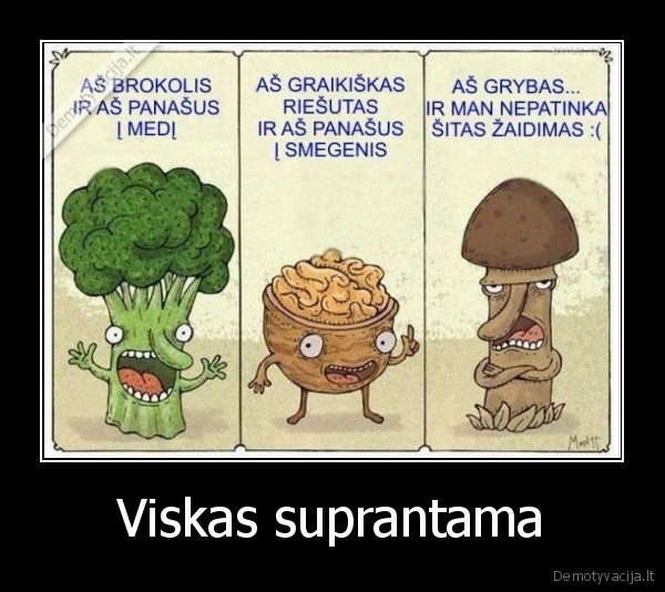 Viskas suprantama