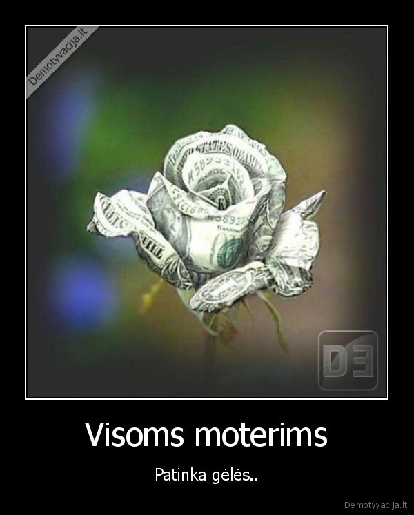 geles,moterys,pinigai