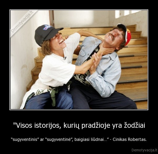 sugyventinis, sugyventine, vedybos, cinikas, robertas