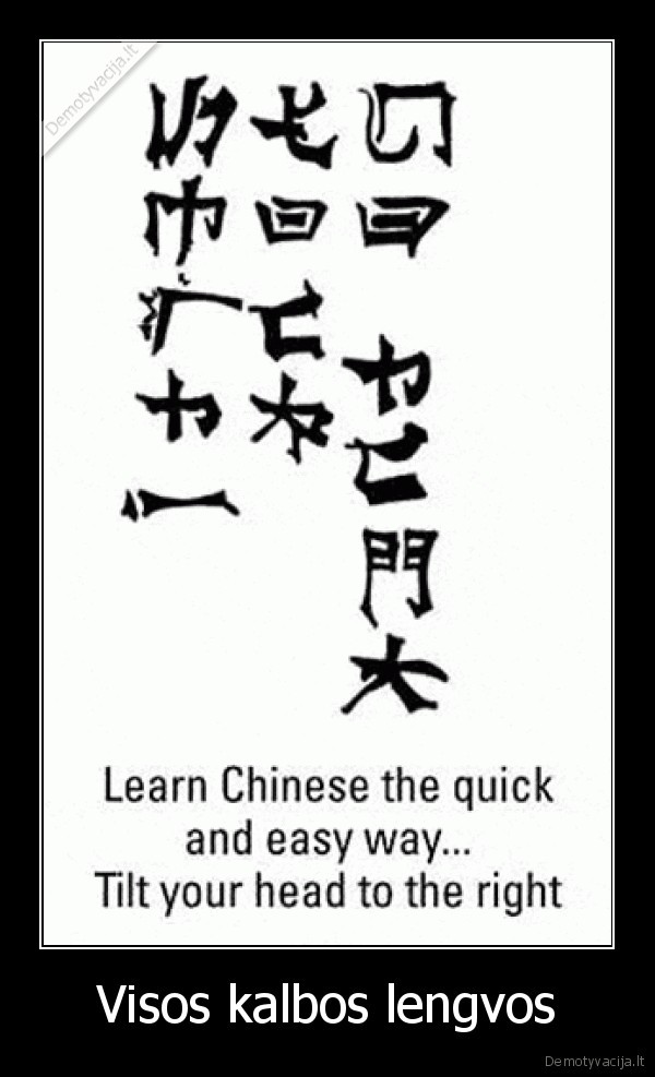 Visos kalbos lengvos