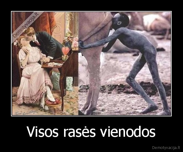 Visos rasės vienodos