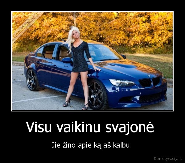 Visu vaikinu svajonė 