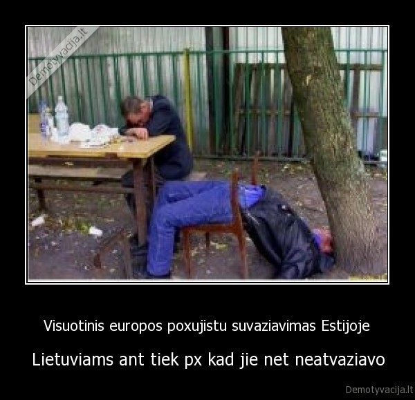 Visuotinis europos poxujistu suvaziavimas Estijoje