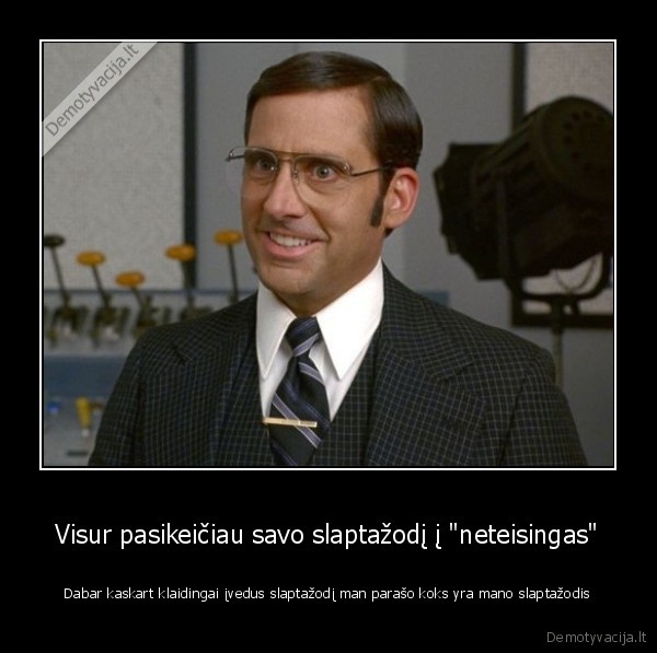 slaptazodziai,genialu