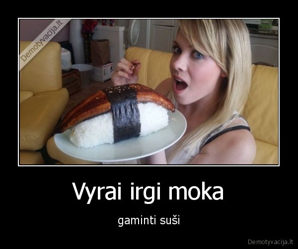 vyras,sushi