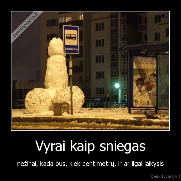 Vyrai kaip sniegas