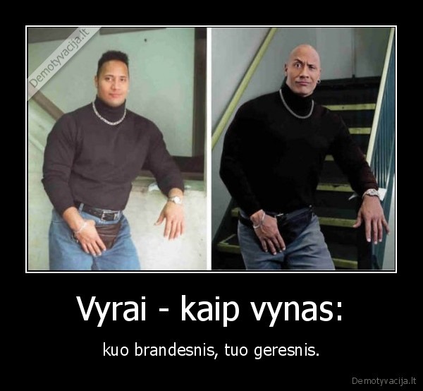 vynas,the, rock,branda,vyras