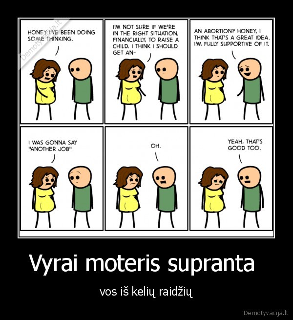 Vyrai moteris supranta 