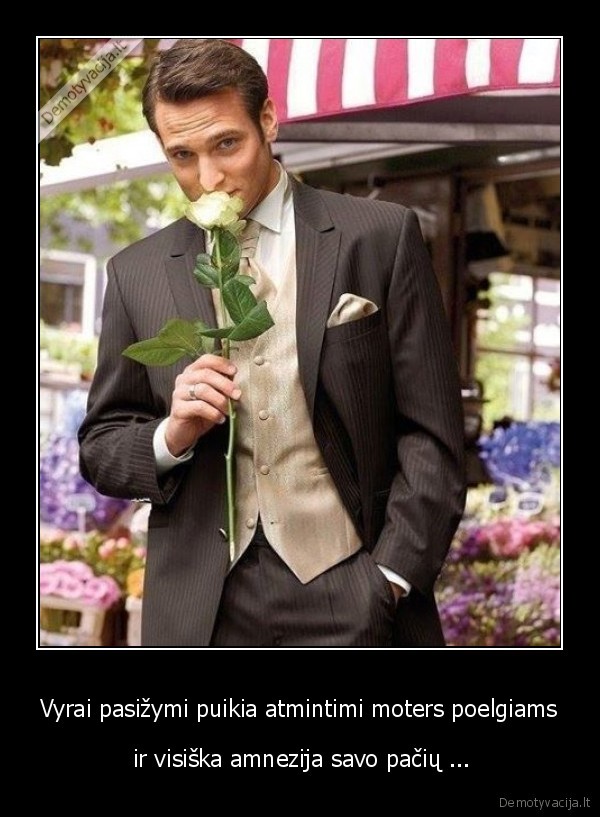 vyrai,atmintis,amnezija