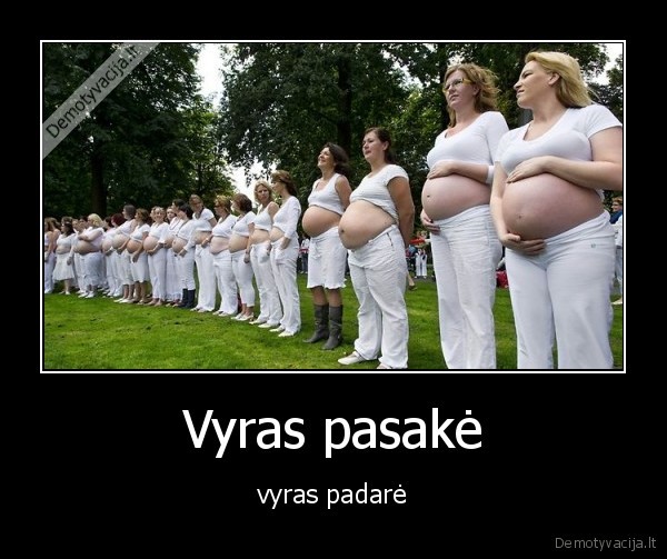 Vyras pasakė