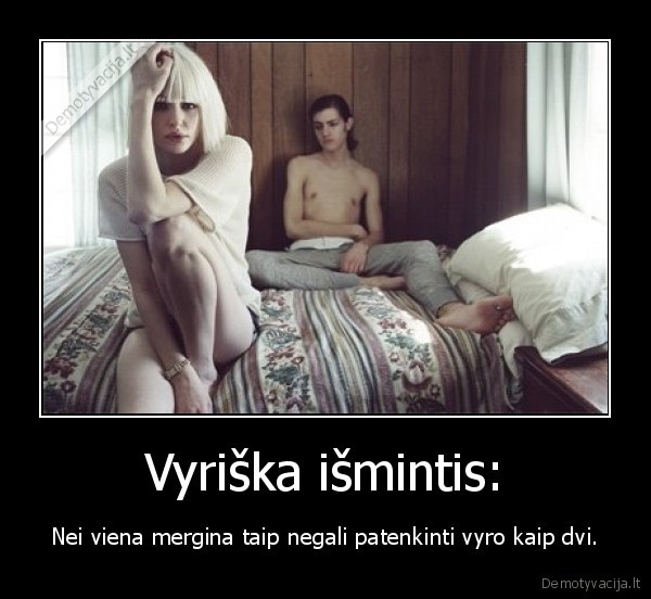 Vyriška išmintis: