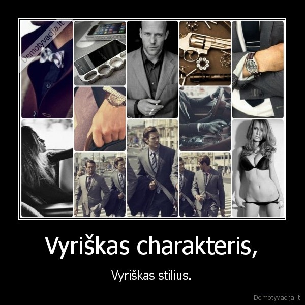 Vyriškas charakteris,