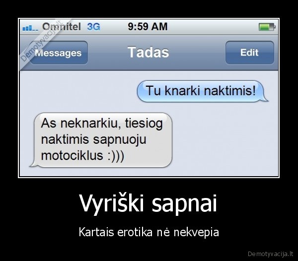 sapnai,vyrai,motociklai