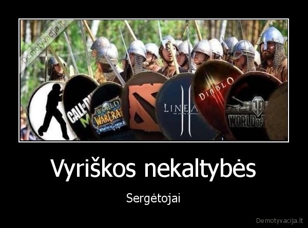 zaidimai,nekaltybe,saugo