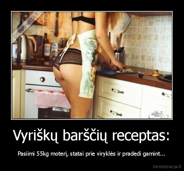 moterys,barsciai,receptas