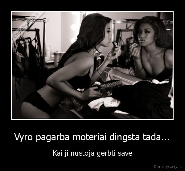 vyras,moteris,pagarba