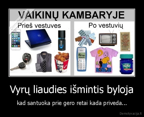 Vyrų liaudies išmintis byloja