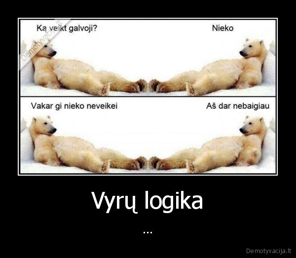 Vyrų logika