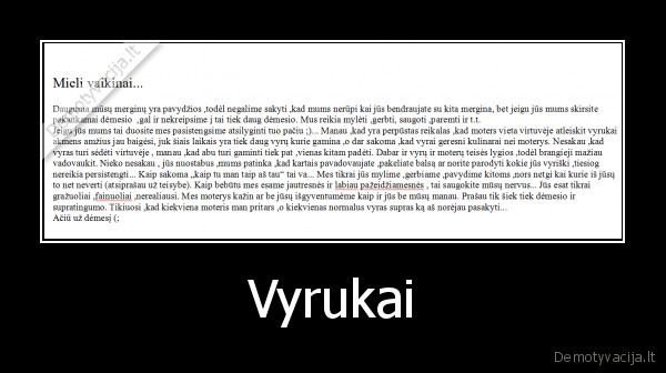 Vyrukai