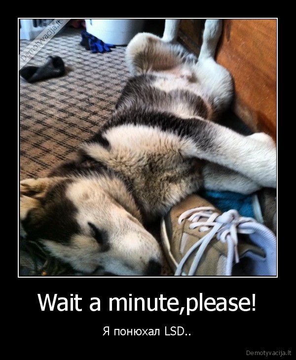 Wait a minute,please!