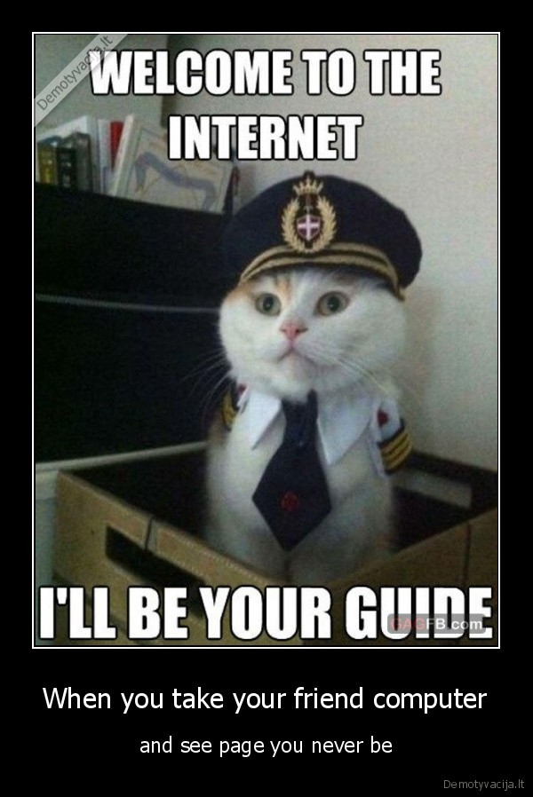 When you take your friend computer