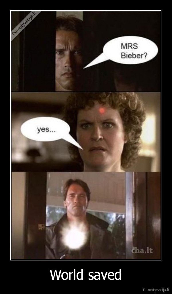 World saved