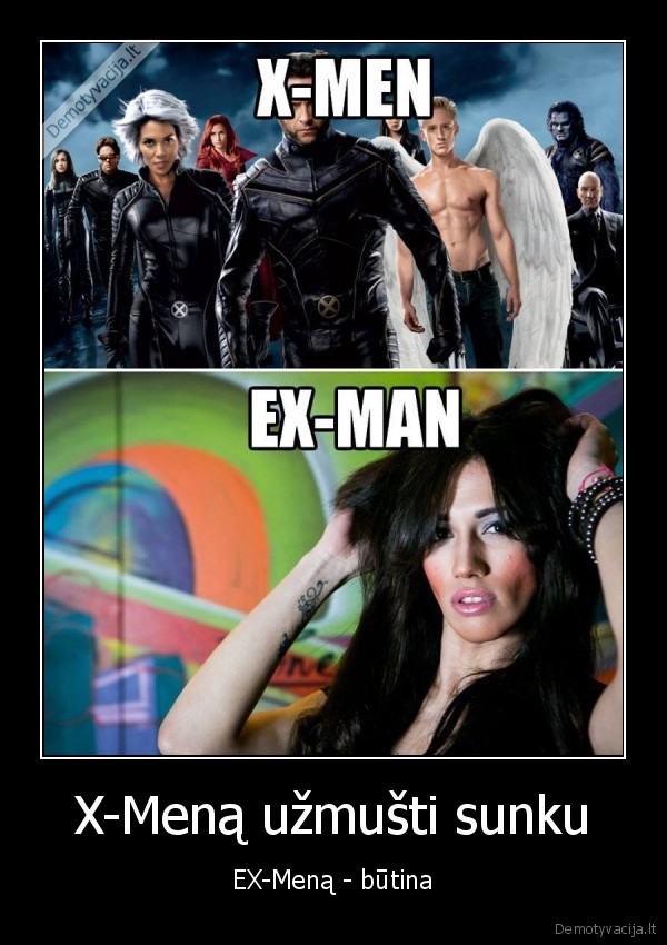 X-Meną užmušti sunku