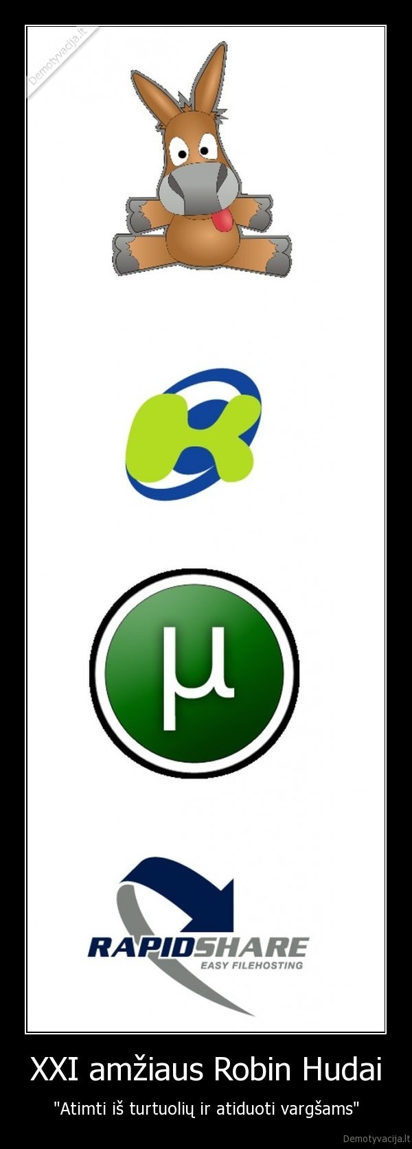 torrentai,failu, dalinimosi, programos