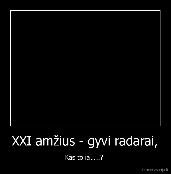 remi, gyvas, radaras