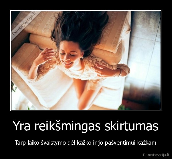 Yra reikšmingas skirtumas