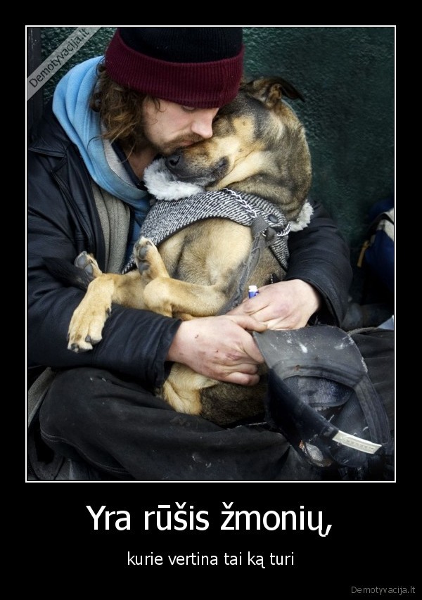 Yra rūšis žmonių,