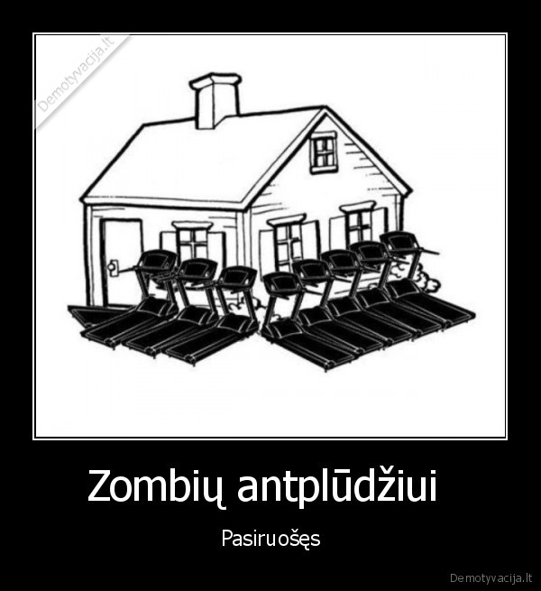 Zombių antplūdžiui 