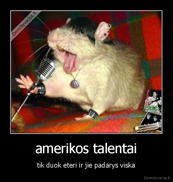 amerikos talentai