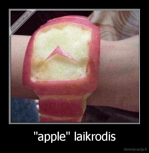"apple" laikrodis