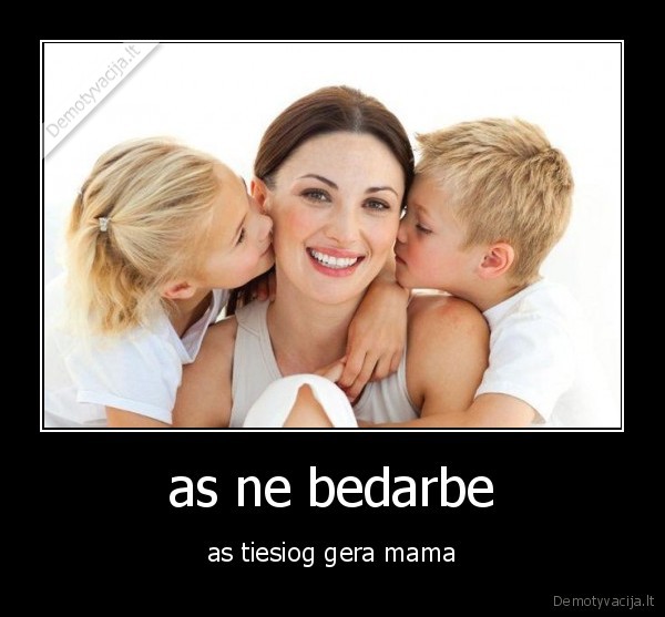 vaikai,mama