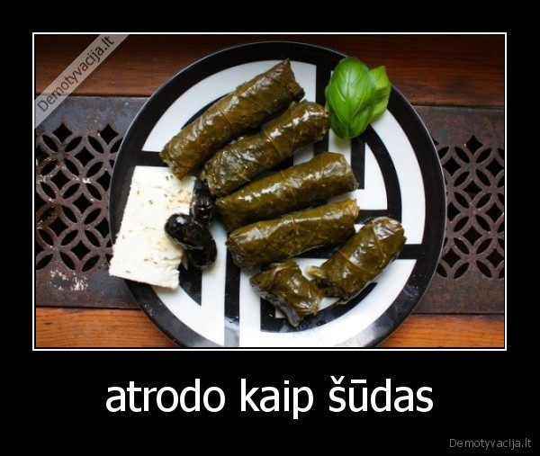 atrodo kaip šūdas