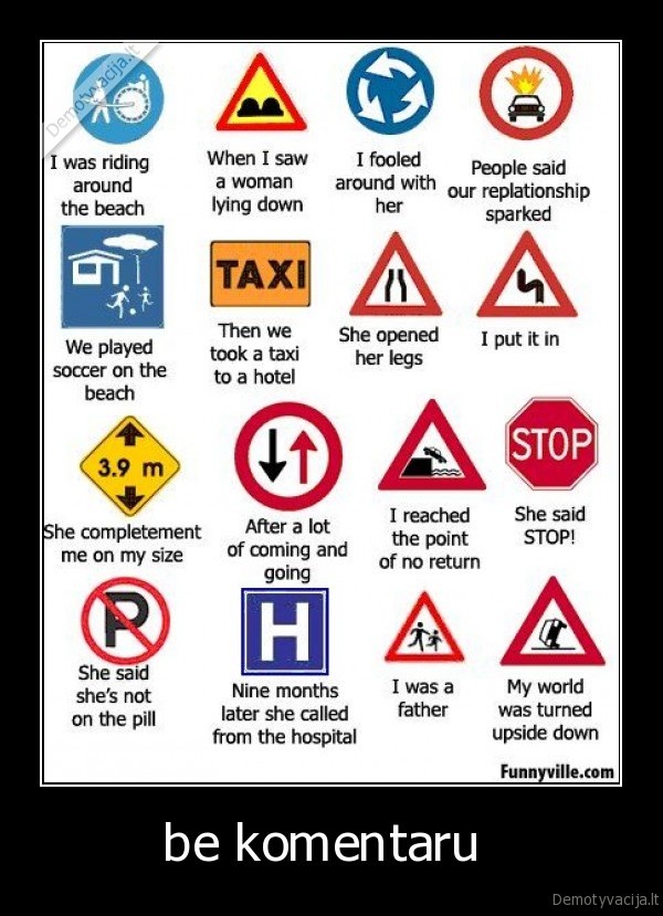 be komentaru 