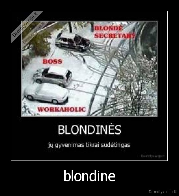 blondine