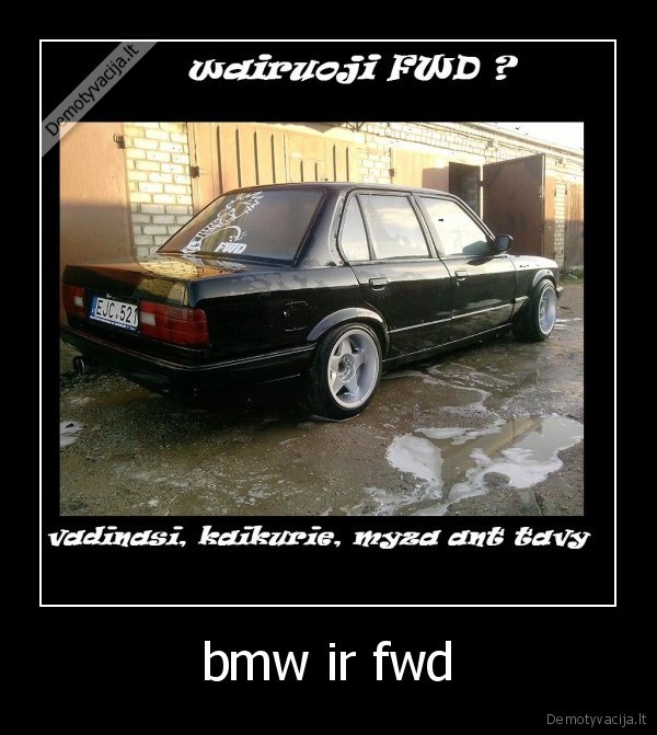 bmw ir fwd