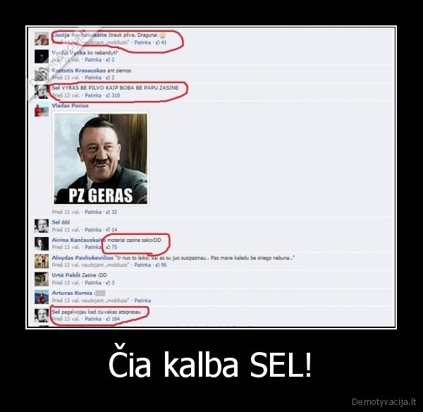Čia kalba SEL!