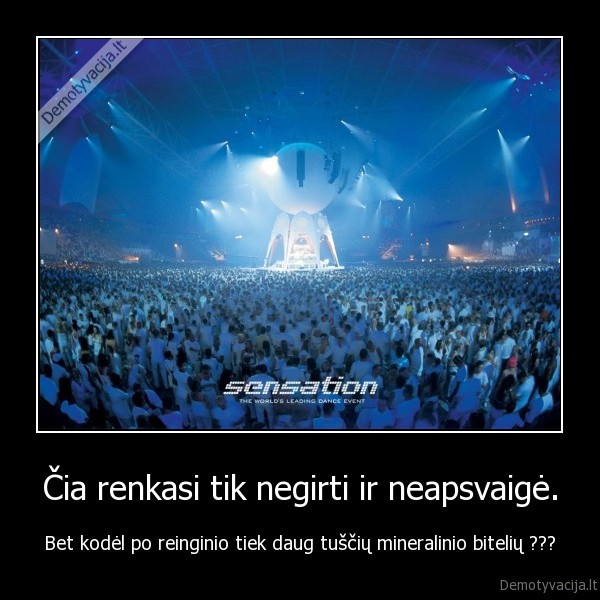 sensation, white