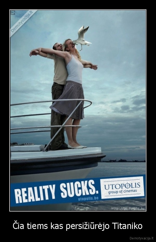 Čia tiems kas persižiūrėjo Titaniko