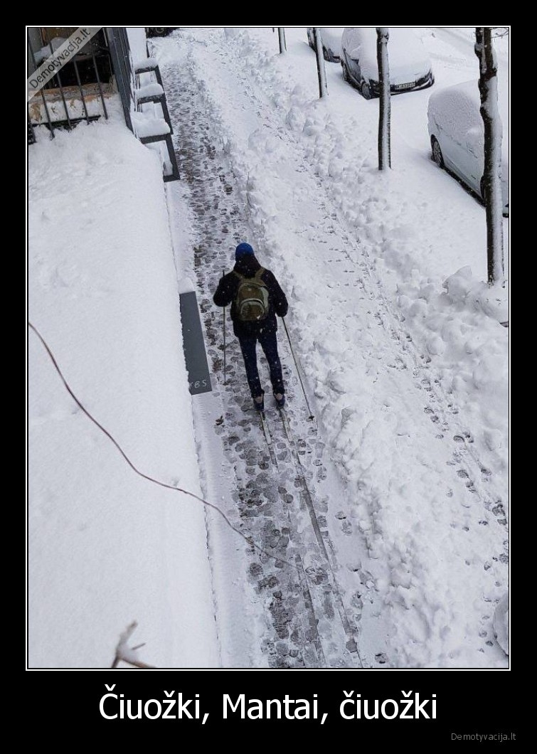 ciuozki,mantas,sniegas