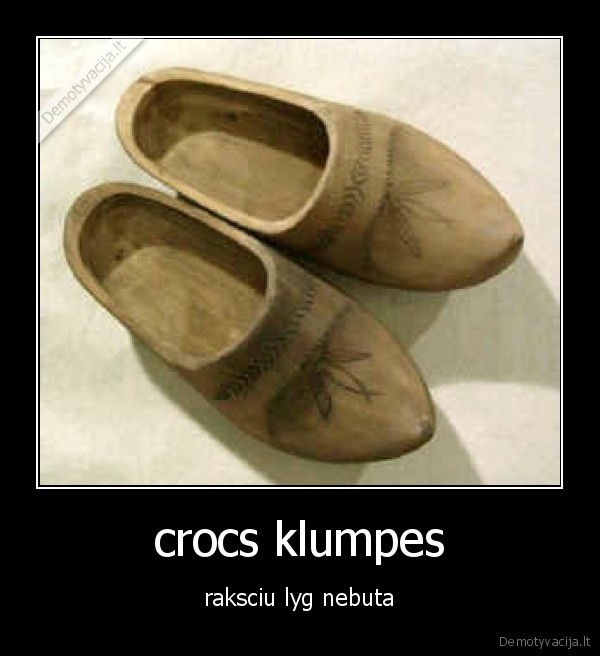 crocs klumpes