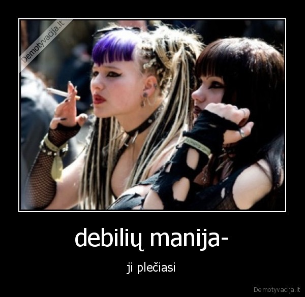 emo,auskarai,plaukai,drauges,cigaretes